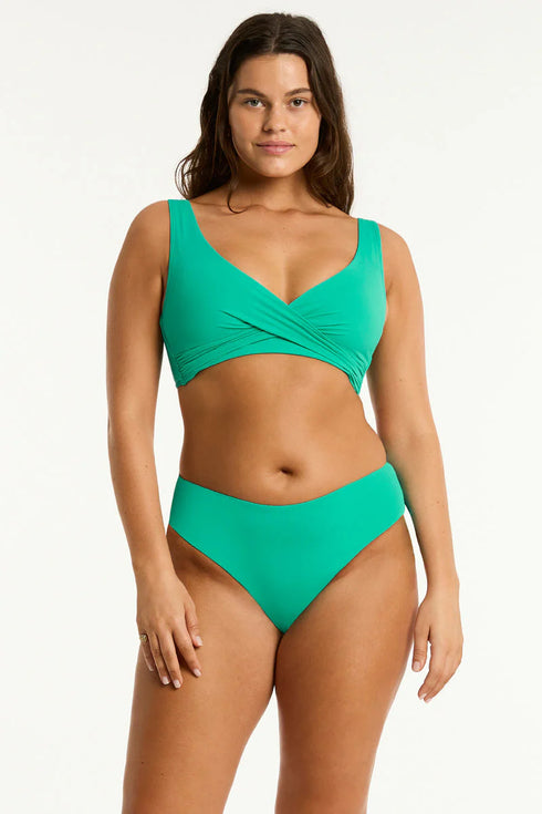 Sea Level Essentials Mid Bikini Bottom